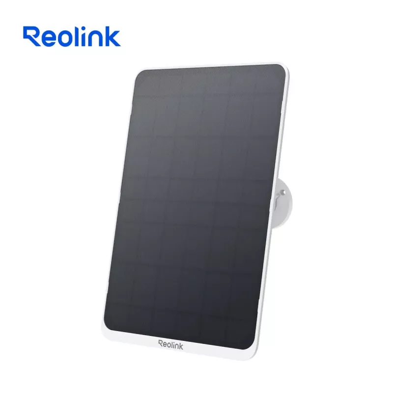 Solárny panel Reolink SP3-W 12W 6V USB-C IP65 exteriér, 360° horizontálne, 90° vertikálne, 4 m kábel, technopolymér, biely