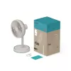 Stojanový ventilátor Duux Rize Flex 21 cm, 4 rýchlosti, oscilácia, 10 W, greige