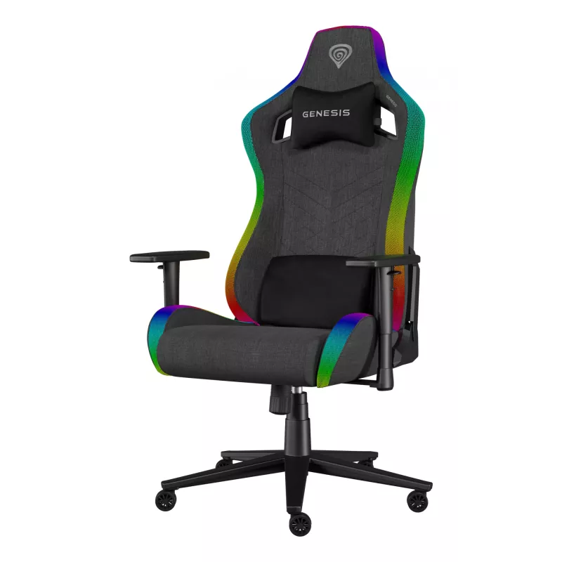 PC herná stolička GENESIS TRIT 660 čalúnené sedadlo max. hmotnosť 150 kg