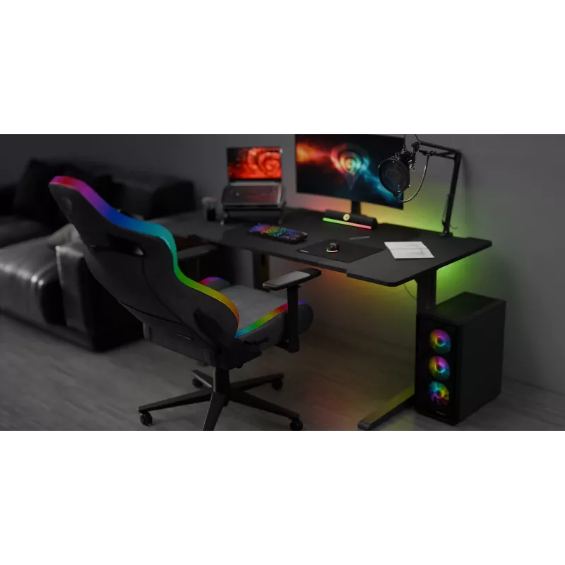 PC herná stolička GENESIS TRIT 660 čalúnené sedadlo max. hmotnosť 150 kg