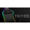 PC herná stolička GENESIS TRIT 660 čalúnené sedadlo max. hmotnosť 150 kg