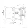 Neomounts WL40S-850BL16 TV nástenný držiak 40-70