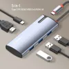 Dokovacia stanica ColorWay CW-HUB01 5-in-1 USB-C s HDMI a Ethernet