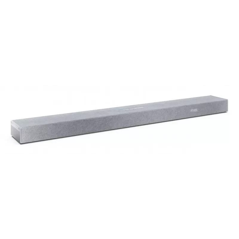 Sharp HT-SBW53121(SL) 3.1.2 Dolby Atmos/DTS:X soundbar s bezdrôtovým subwooferom, 550 W, Bluetooth, strieborný