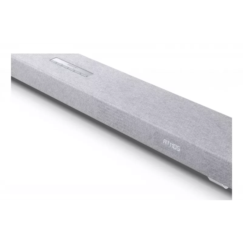 Sharp HT-SBW53121(SL) 3.1.2 Dolby Atmos/DTS:X soundbar s bezdrôtovým subwooferom, 550 W, Bluetooth, strieborný