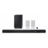 Sharp HT-SBW55121(BK) 5.1.2 Dolby Atmos/DTS:X soundbar s bezdrôtovým subwooferom, 650 W, Bluetooth, čierny