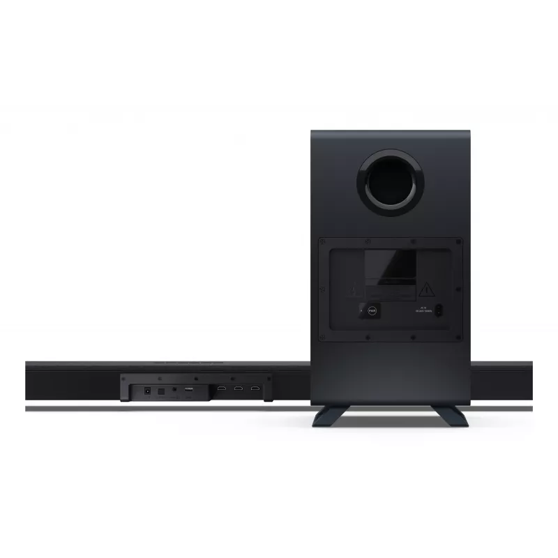 Sharp HT-SBW55121(BK) 5.1.2 Dolby Atmos/DTS:X soundbar s bezdrôtovým subwooferom, 650 W, Bluetooth, čierny