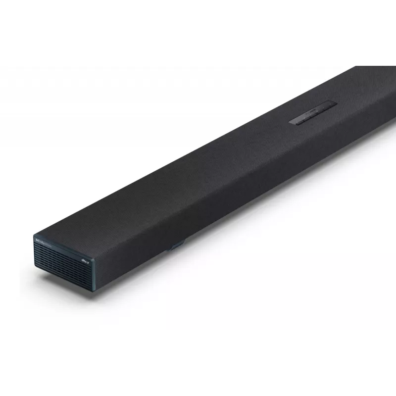 Sharp HT-SBW55121(BK) 5.1.2 Dolby Atmos/DTS:X soundbar s bezdrôtovým subwooferom, 650 W, Bluetooth, čierny