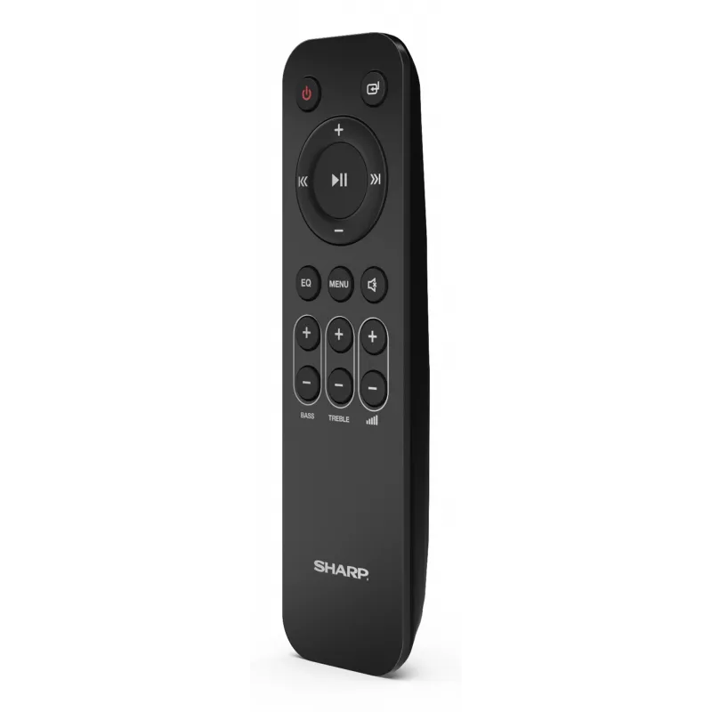 Sharp HT-SBW55121(BK) 5.1.2 Dolby Atmos/DTS:X soundbar s bezdrôtovým subwooferom, 650 W, Bluetooth, čierny