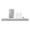 Sharp HT-SBW55121(SL) 5.1.2 Dolby Atmos/DTS:X soundbar s bezdrôtovým subwooferom, 650 W, Bluetooth, strieborný