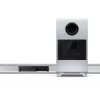 Sharp HT-SBW55121(SL) 5.1.2 Dolby Atmos/DTS:X soundbar s bezdrôtovým subwooferom, 650 W, Bluetooth, strieborný