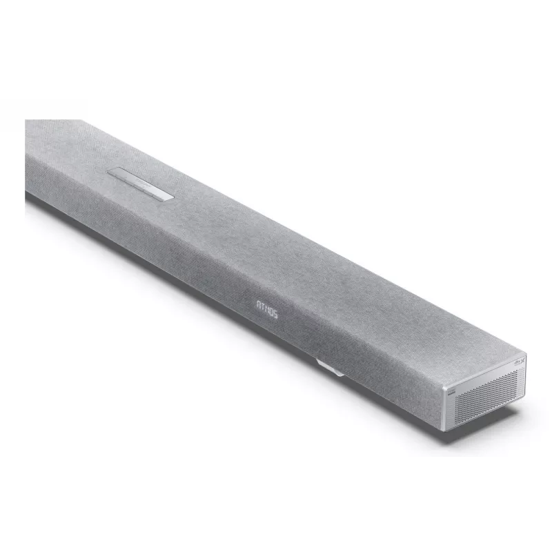 Sharp HT-SBW55121(SL) 5.1.2 Dolby Atmos/DTS:X soundbar s bezdrôtovým subwooferom, 650 W, Bluetooth, strieborný