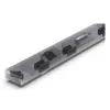 Sharp HT-SBW55121(SL) 5.1.2 Dolby Atmos/DTS:X soundbar s bezdrôtovým subwooferom, 650 W, Bluetooth, strieborný