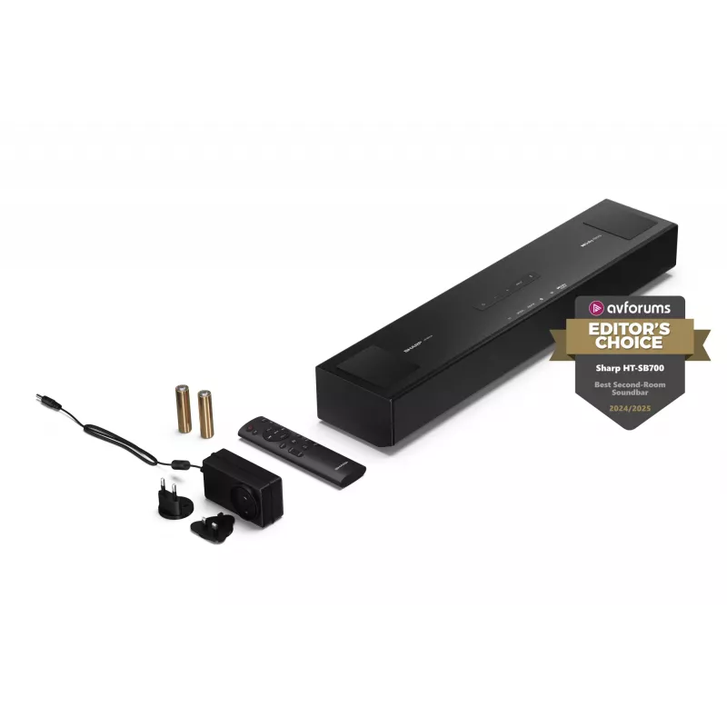 Sharp HT-SB700 soundbar reproduktor čierny 2.0.2 kanály 140 W
