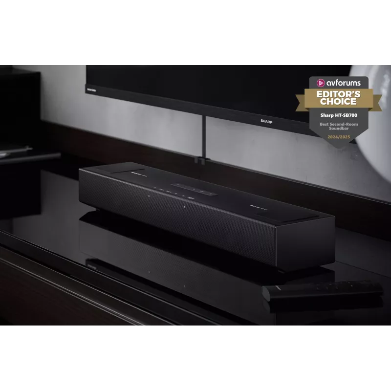 Sharp HT-SB700 soundbar reproduktor čierny 2.0.2 kanály 140 W