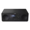 Domáci audio mikrosystém Sharp XL-B720D 30 W, 2-pásmový reproduktor, DAB/DAB+/FM, optický prehrávač diskov, čierny