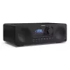 Domáci audio mikrosystém Sharp XL-B720D 30 W, 2-pásmový reproduktor, DAB/DAB+/FM, optický prehrávač diskov, čierny