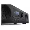Domáci audio mikrosystém Sharp XL-B720D 30 W, 2-pásmový reproduktor, DAB/DAB+/FM, optický prehrávač diskov, čierny