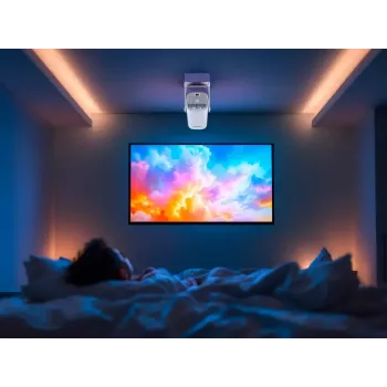 Philips NeoPix 250 Smart projektor s krátkou projekčnou vzdialenosťou 250 ANSI lúmenov LCD 1080p (1920x1080) biely