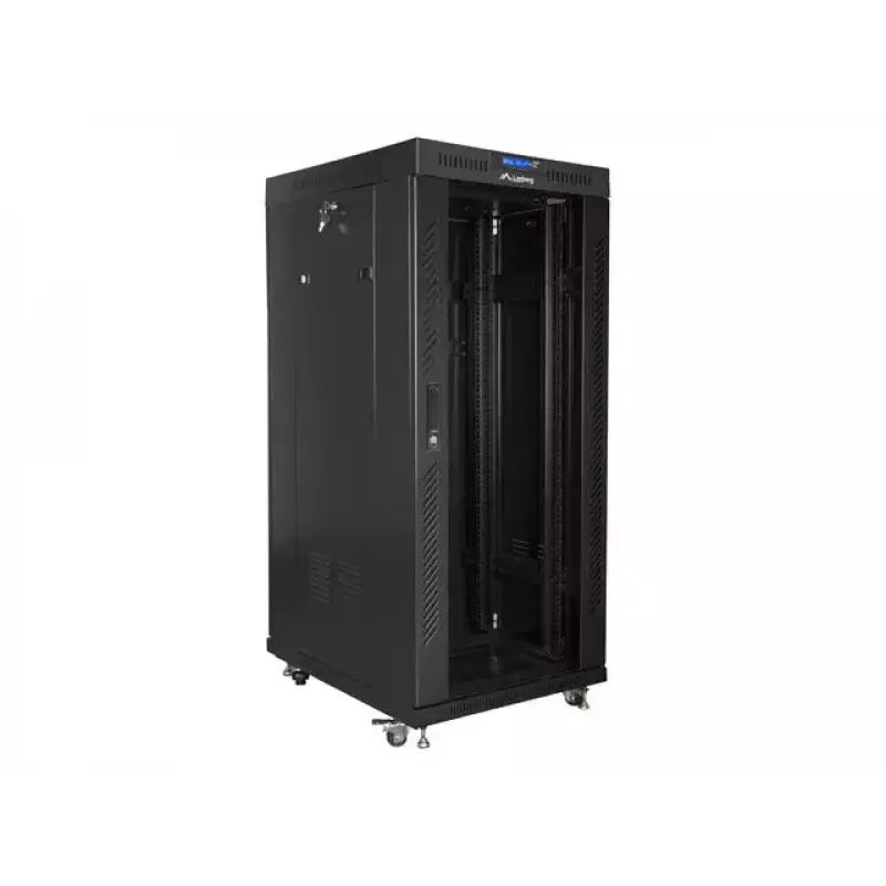 Samostatne stojaci rack Lanberg FF01-8027-12BL 27U čierny 1200 kg nosnosť