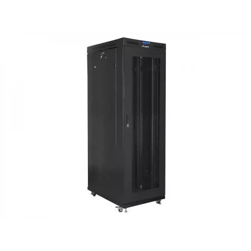 Samostatne stojaci rack Lanberg FF01-8027-23BL 27U 1200 kg čierny