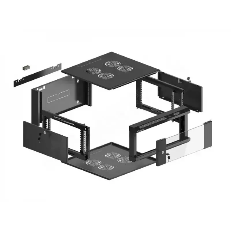Nástenný rack Lanberg WFFA-5604-10B
