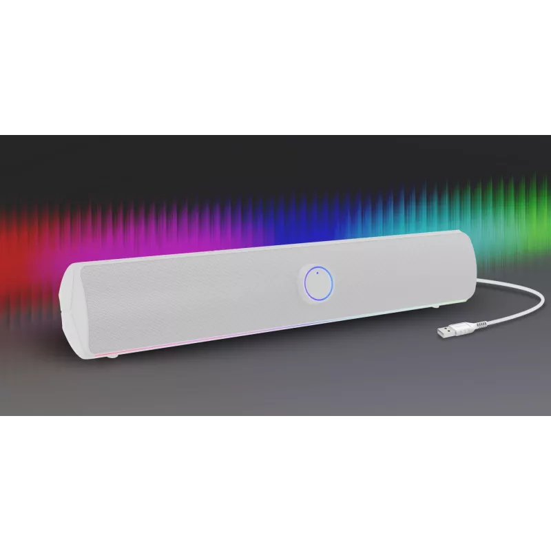 GENESIS NCS-2305 soundbar reproduktor biely 2.0 kanály 10 W