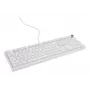 Mechanická klávesnica GENESIS THOR 404, Full-Size USB, QWERTY anglická, RGB podsvietenie, biela