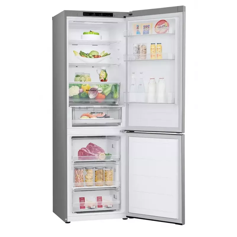 LG GBV3100EPY chladnička s mrazničkou voľne stojaca 344 L E strieborná