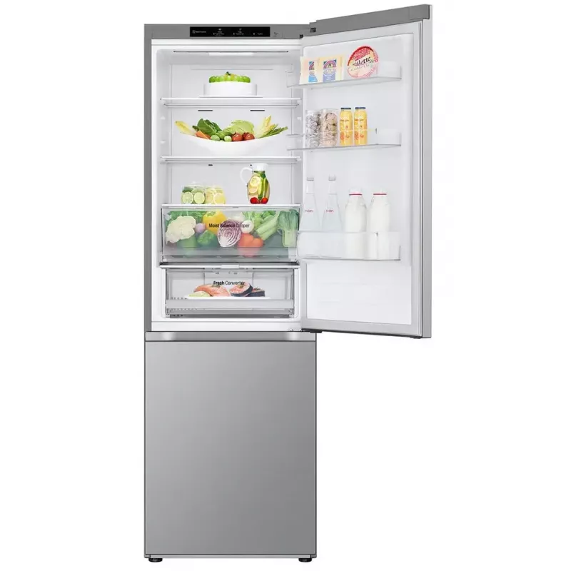 LG GBV3100EPY chladnička s mrazničkou voľne stojaca 344 L E strieborná