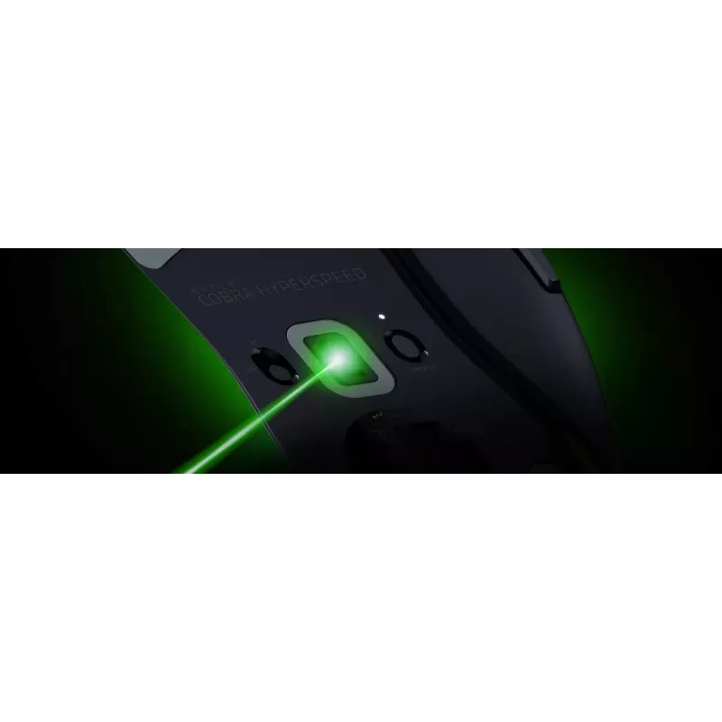 Razer Cobra HyperSpeed bezdrôtová herná myš, optická, 26000 DPI, Bluetooth + RF + USB Type-A, pre pravákov