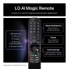TV LG 55QNED85A3C 55 inch 4K QNED evo Smart TV, WebOS, Motion Pro, Wi‑Fi, Ethernet, DVB-T/T2, čierna