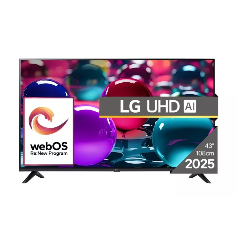 LG UHD AI 43UA73003LA TV 109,2 cm (43 inch) 4K Ultra HD Smart TV Wi-Fi čierna