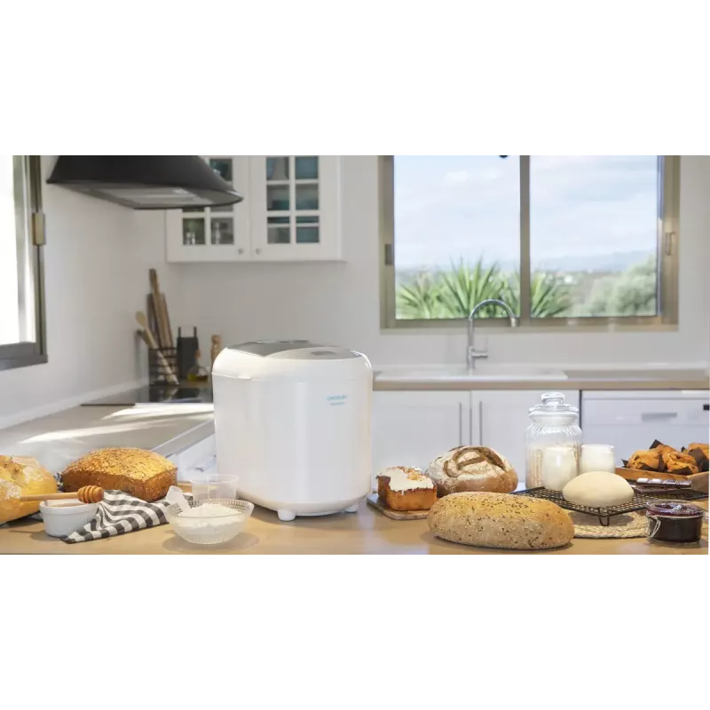 Cecotec Bread&Co 1000 Delicious domáca pekáreň, 19 programov, max. 1 kg, LCD displej