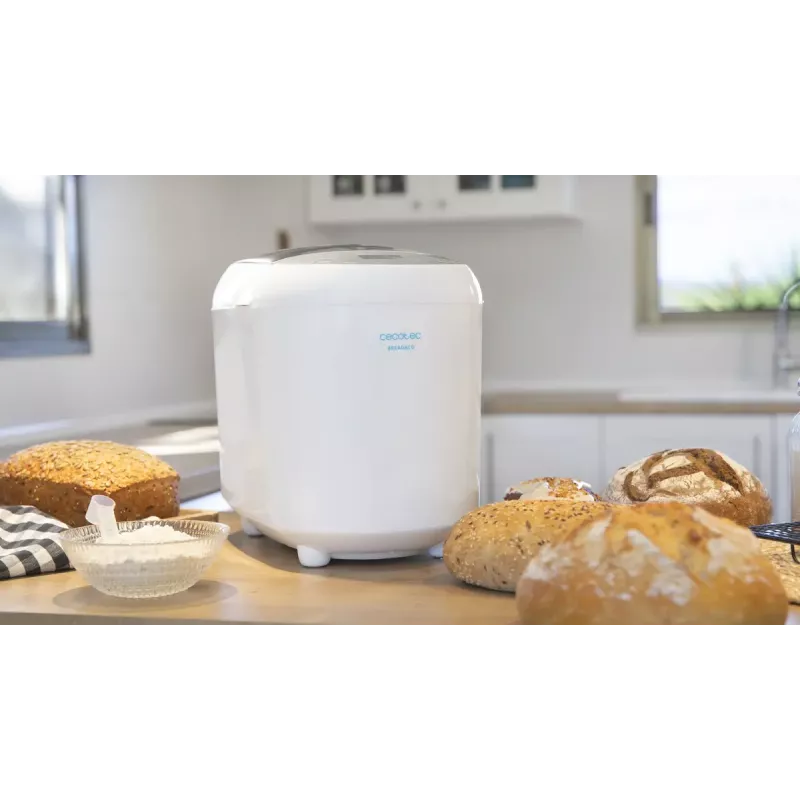 Cecotec Bread&Co 1000 Delicious domáca pekáreň, 19 programov, max. 1 kg, LCD displej