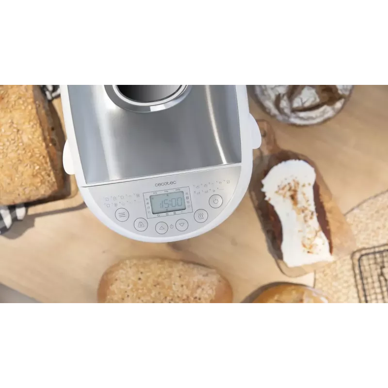 Cecotec Bread&Co 1000 Delicious domáca pekáreň, 19 programov, max. 1 kg, LCD displej