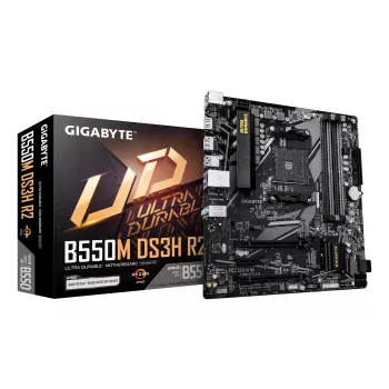 Základná doska GIGABYTE B550M DS3H R2, B550, socket AM4, Micro ATX