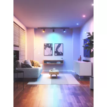 Inteligentná žiarovka Nanoleaf N7502B02-3GU10 RGBCW Wi‑Fi 3 ks balenie GU10