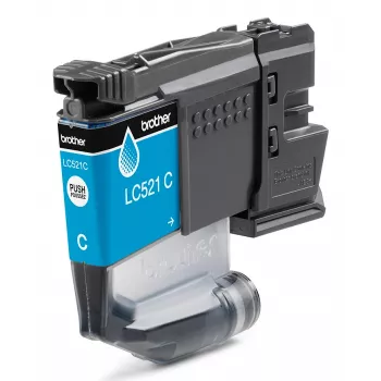 Brother LC521C originálna atramentová kazeta – cyan