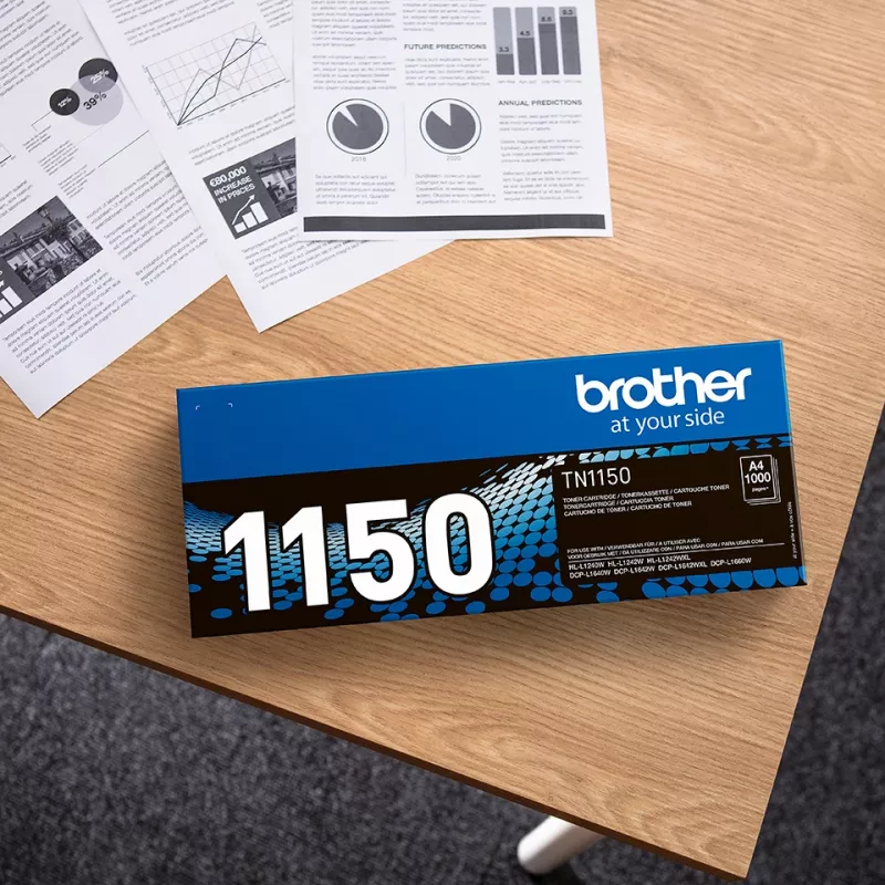 Brother TN-1150 tonerová kazeta 1 ks originálna čierna