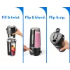 NutriBullet Flip 0,59 L prenosný mixér 11 W čierny