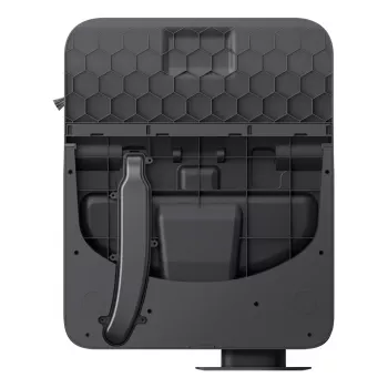 Robotický vysávač a mop Eufy Omni E28 — 3 l prach, 2,5 l voda, 5200 mAh batéria, čierny