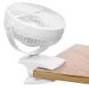 Adler AD 7342 nabíjací klipový ventilátor — 15,5 cm, 3 rýchlosti, oscilácia, 5 W