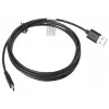 USB kábel LANBERG CA-USBO-10CC-0018-BK USB 2.0, USB A (konektor samec) na USB C (konektor samec), 1,8 m, čierny