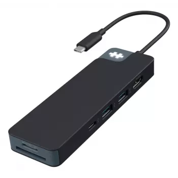 TARGUS Hyperdrive Flex 8 portový USB-C hub (čierny)