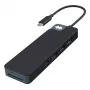 TARGUS Hyperdrive Flex 8 portový USB-C hub (čierny)