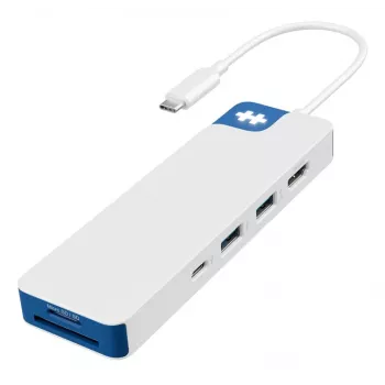 TARGUS Hyperdrive Flex 8 portový USB-C hub (modrý)