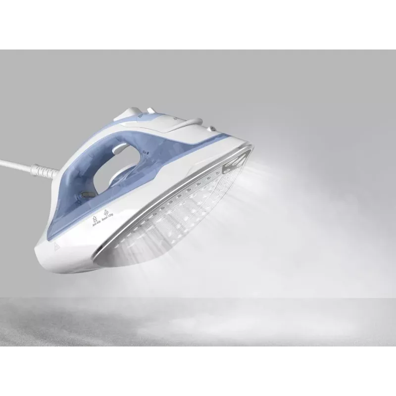 Tefal Virtuo 30 FV2C41E0 žehlička suchá a parná keramická žehliaca plocha 2000 W modrá, biela