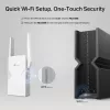 Sieťový vysielač a prijímač TP‑LINK BE3600 2882 Mbit/s, dvojpásmový 2,4/5 GHz, 1× RJ‑45, biela