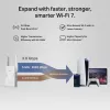 Sieťový vysielač a prijímač TP‑LINK BE3600 2882 Mbit/s, dvojpásmový 2,4/5 GHz, 1× RJ‑45, biela